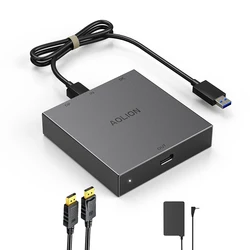 Aolion For PS VR2 PC Adapter Computer Adaptor For PS5 Console For Windows PC Converter Game Accessories