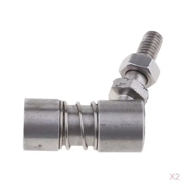 Throttle Ball Joint Stainless Steel M5 Hole M6 Screw for Boat Control Cable Marine Engine Parts