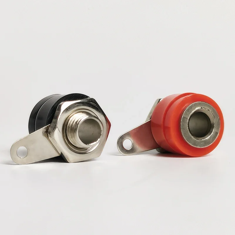 4mm Banana Plugs 40PCS - for Multimeter Test Leads, Power & Binding Posts (Red & Black) - Professional Grade