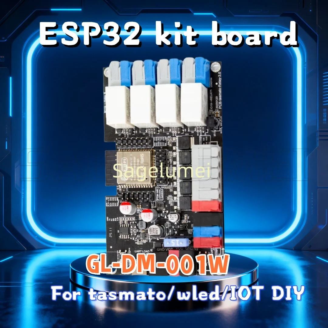 

Комплект ESP32 Плата WLED Макетная плата Функция микрофона RGB IC Динамический режим ШИМ Статический выход GPIO Порт Реле DIY Enthusias