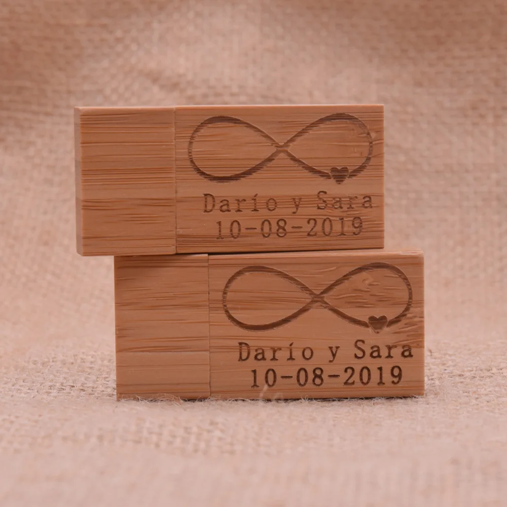 50pcs/lot Customize Wooden LOGO Free USB Pen Drive 4GB 8GB USB 2.0 Stick 16GB 32GB Flash Drive Exquisite Wood Photography Gift