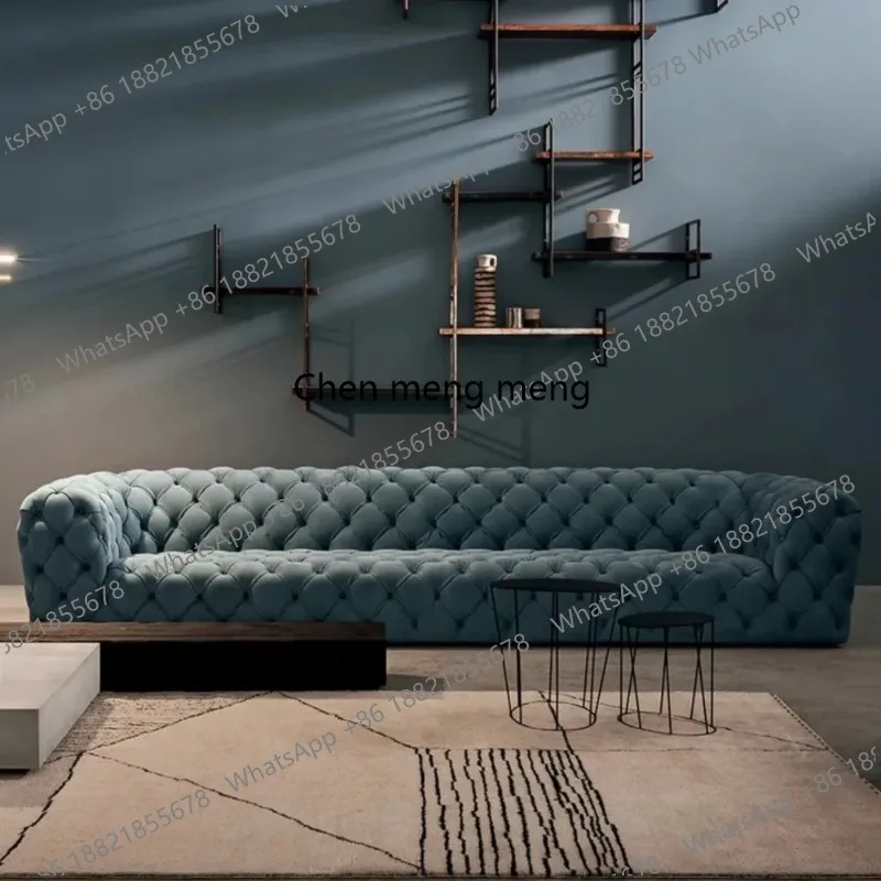 

Elegant Modern Corner Sofa Soft Comtable Minimalist Design Ideal Living Room Relaxation Chic Canape Salon