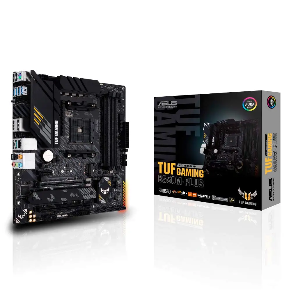 2023 Hot Sell Original Tuf Gaming B550m Plus Motherboard with AMD B550 AM4 Compatible Micro ATX Support CPU 3700X/5600X/5600G