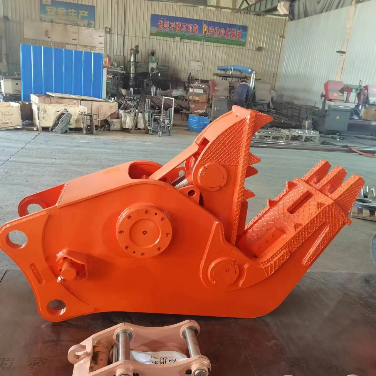 Shear For 19-24 Ton Excavator-DHG-08 Hydraulic Pulverizer With Hydraulic Core Q355 Material 860mm Jaw Opening