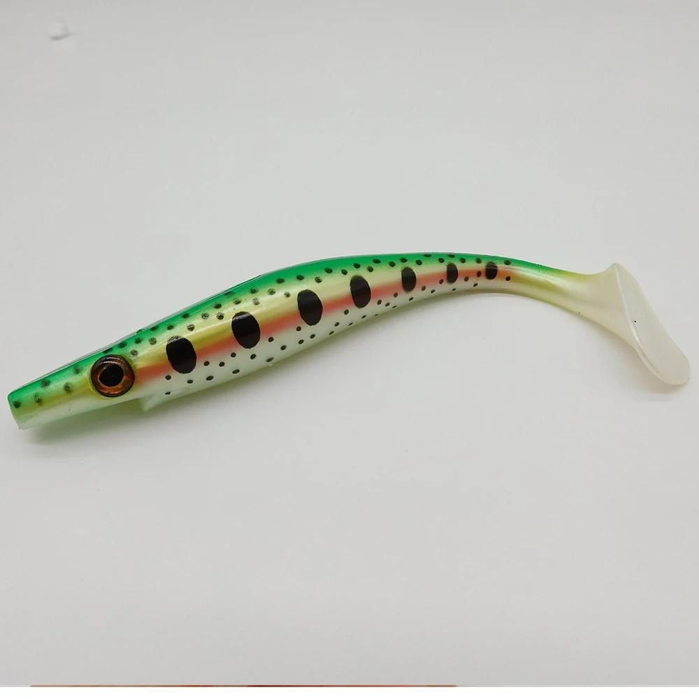 ESFISHING Angelköder Big Hog Shad 150mm Weichköder Swimbait Karpfenangeln Künstlicher Köder für Barsch Hecht Barsch – Detail 3