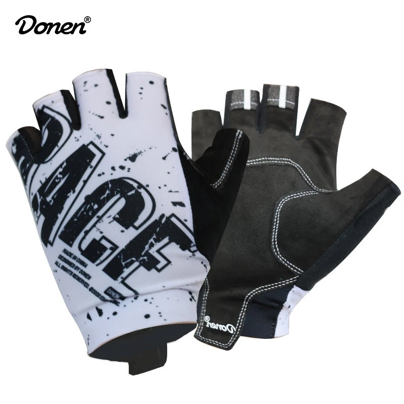 

DONEN New Summer Cycling Gloves Half-Finger Mountain Bike & Road Bike Cycling Gear Short Finger Shock Absorption Outdoor Gloves