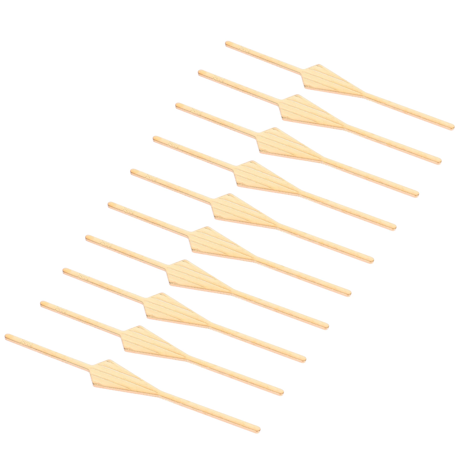 

10 Pcs Triangle Needle Lamp Accessories Chandelier Crystal Prism Hangers Light Golden Ceiling Light Connector Clips Triangular
