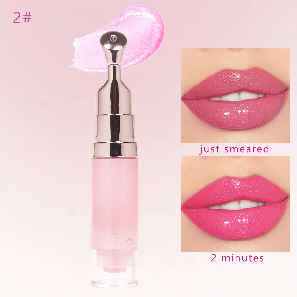 Benutzerdefiniertes Logo, feuchtigkeitsspendendes Lippenöl, Farbwechsel, Private Label, Vitamin E-Serum, langanhaltend, nährend, glattes Make-up, tierversuchsfrei