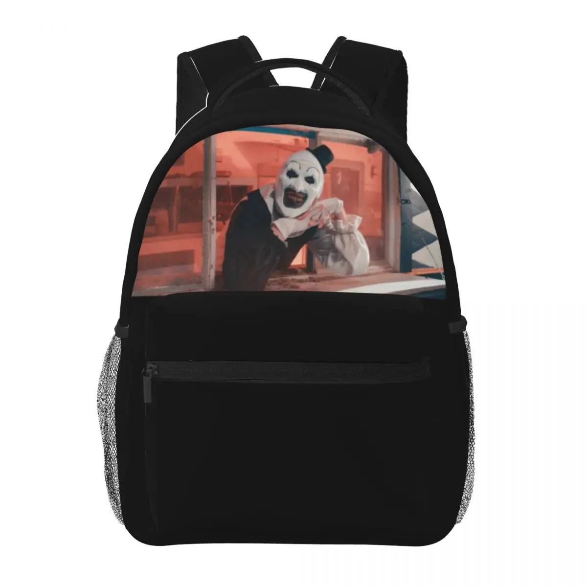 

Terrifier Horror Films Backpack Business Office Back Bags Casual School Backpacks Rucksack Unisex Backpack