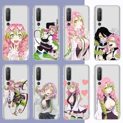 Kanroji Mitsuri anime Phone Case For Samsung S 20 21 22 23 for Redmi Note7 8 9 10 for Huawei P20 30 40 Clear Case