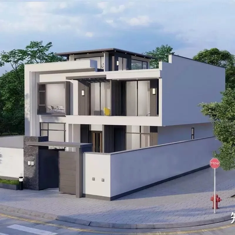 Fast building insulation and noise reduction prefabricated villa mansion