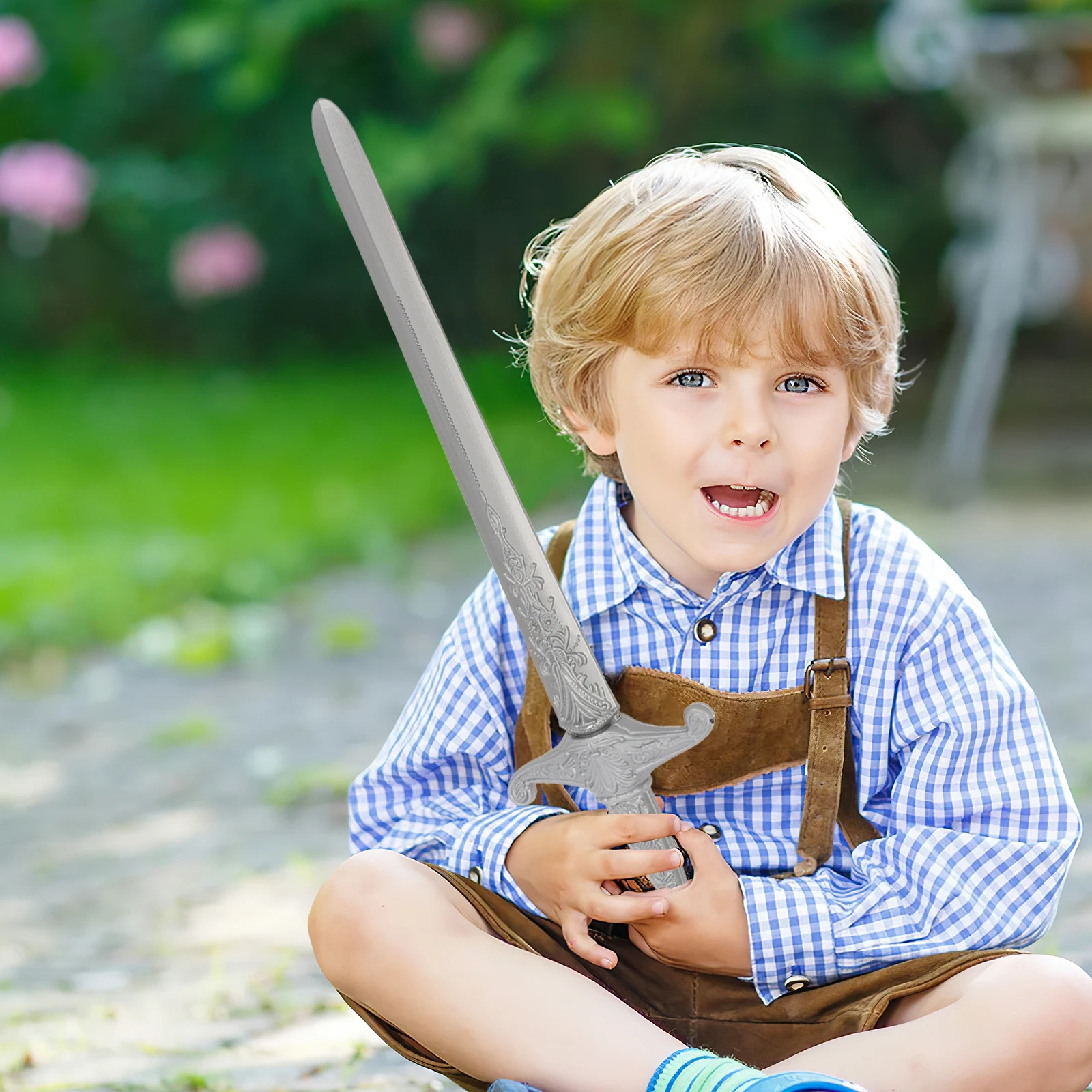 

Children'S Set Battle Props Shining Costume For Halloween Role Play