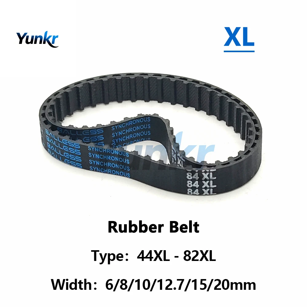 XL Rubber Timing Belt 44XL 54XL 56XL 60XL 64XL 66XL 68XL 70XL 72XL 74XL 76XL 78XL 80XL 82XL Closed Loop Synchronous Drive Belt
