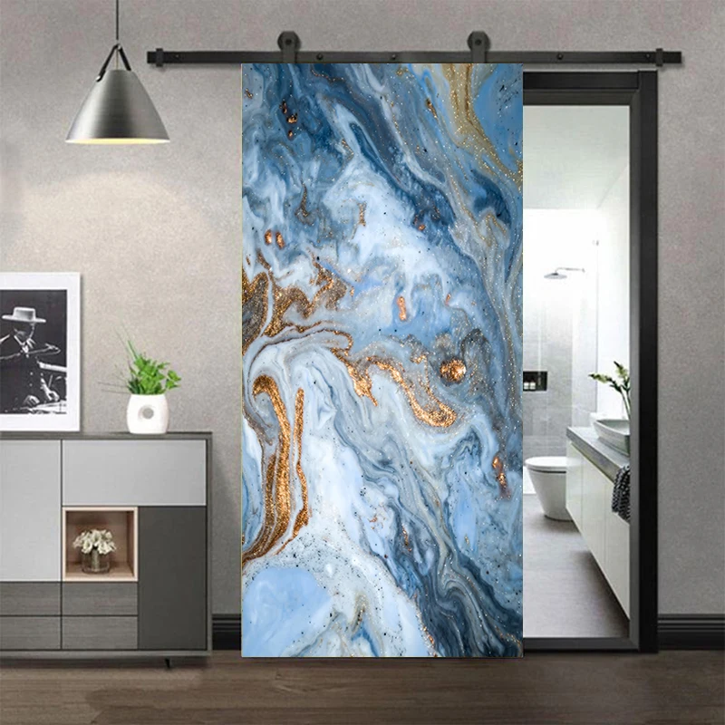 Entrance Door Decoration Vintage Wallpaper Marble Photograph  Self-adhesive Photo Wallpaper 3d Custom Mural Wall Art Stickers