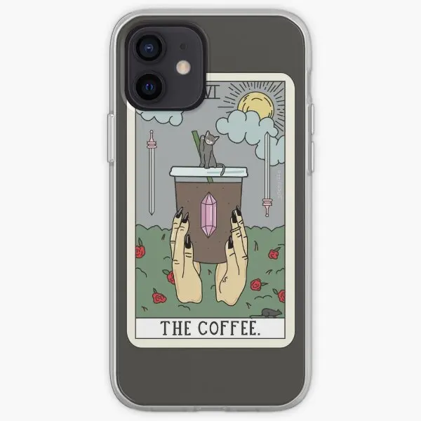 Black Coffee Reading Iphone Tough Case  Phone Case Customizable for iPhone 11 12 13 14 Pro Max Mini 6 6S 7 8 Plus X XS XR Max