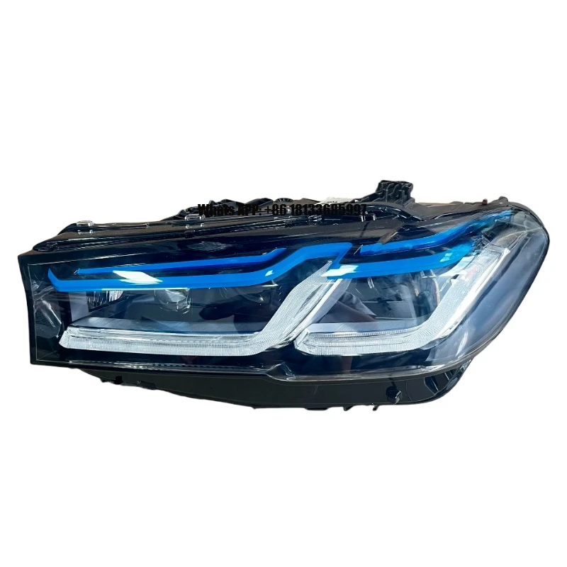 

For BMW 5 Series G30 G38 F90 2016-2020 M 5 525 530 535 540 Upgraded Blue Eyebrow LED Headlight Original