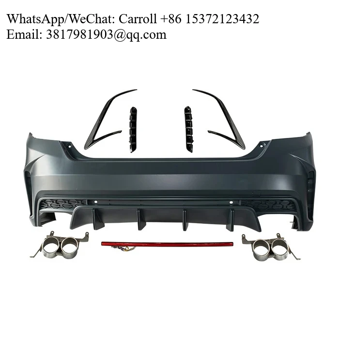 

Yofer High Quality V4 Bumpers Kit Car Primer Parts Body Kit Rear Bumpers For Honda Accord2018 2019 2020 2021 2022