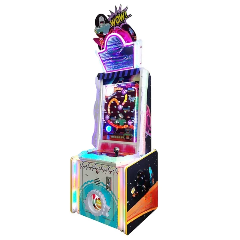 Máquina colorida del juego de la redención del rescate ET Kiddie de la moneda del parque para la sala de juegos