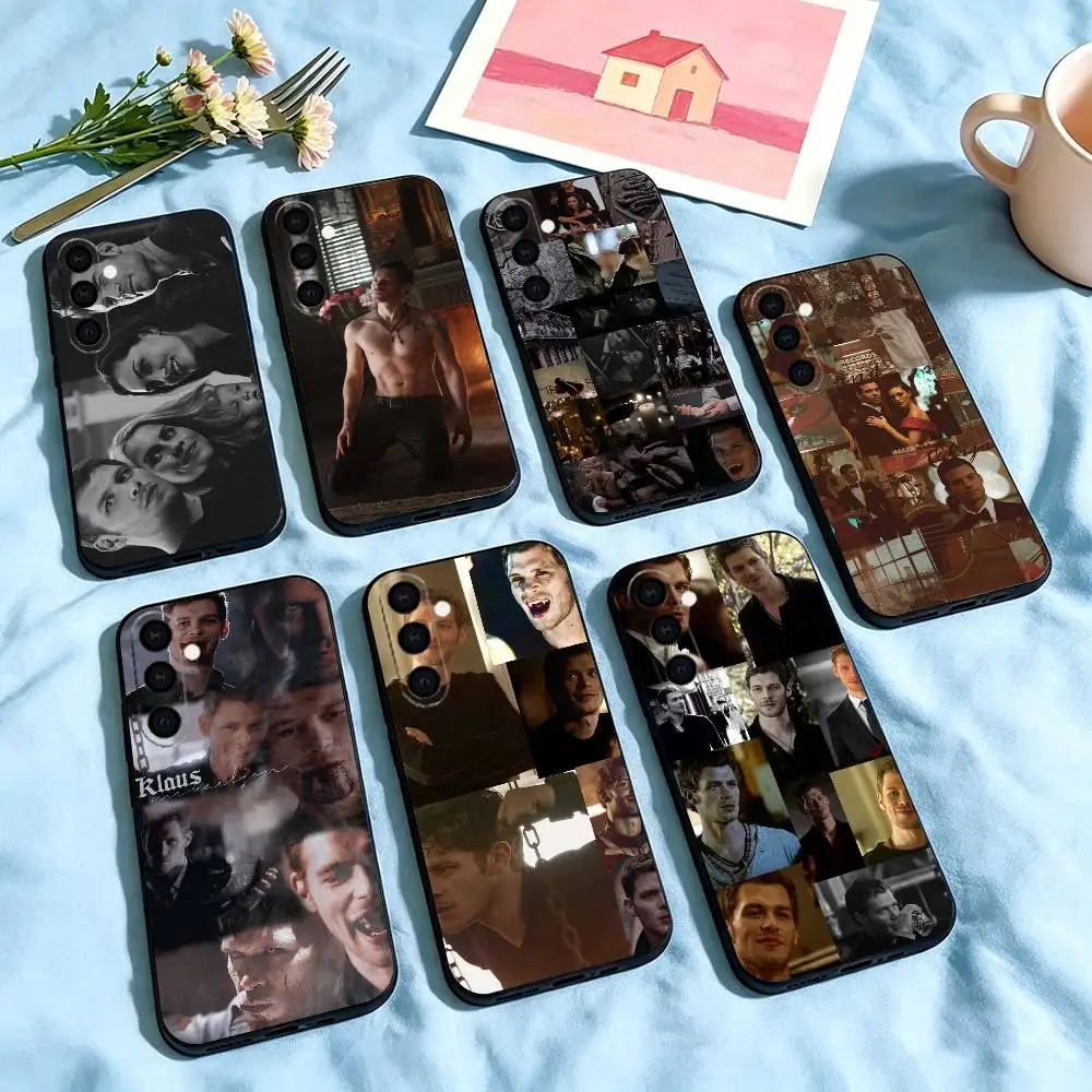 Damon Salvatore The Vampire Diaries  Phone Case Black Silicone Soft For Samsung Galaxy A73,A72,A71,A70,A53,A52,A51
