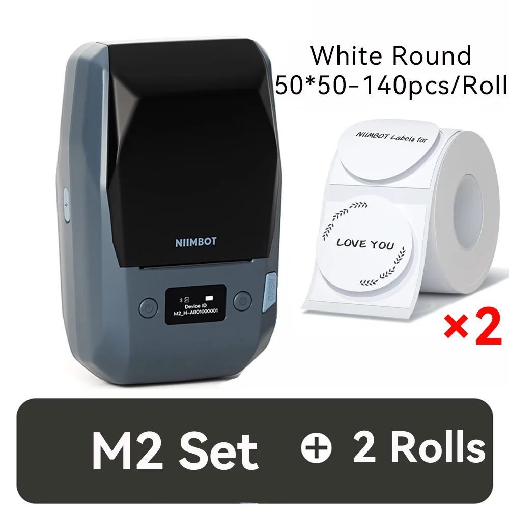 Niimbot N1/M2 thermische transferlabelprinter Kleurenlabelmachine Draadloos doe-het-zelf prijskaartjesticker voor thuiskantoor