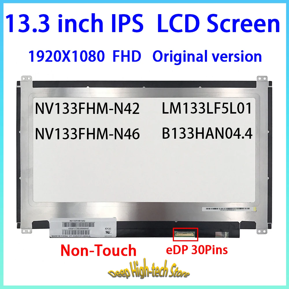 Ecran-lcd-ips-pour-ordinateur-portable-133-pouces-nv133fhm-n42-nv133fhm-n46-b133han044-lm133lf5l01-panneau-matriciel-de-remplacement-1920x1080-edp-30-broches