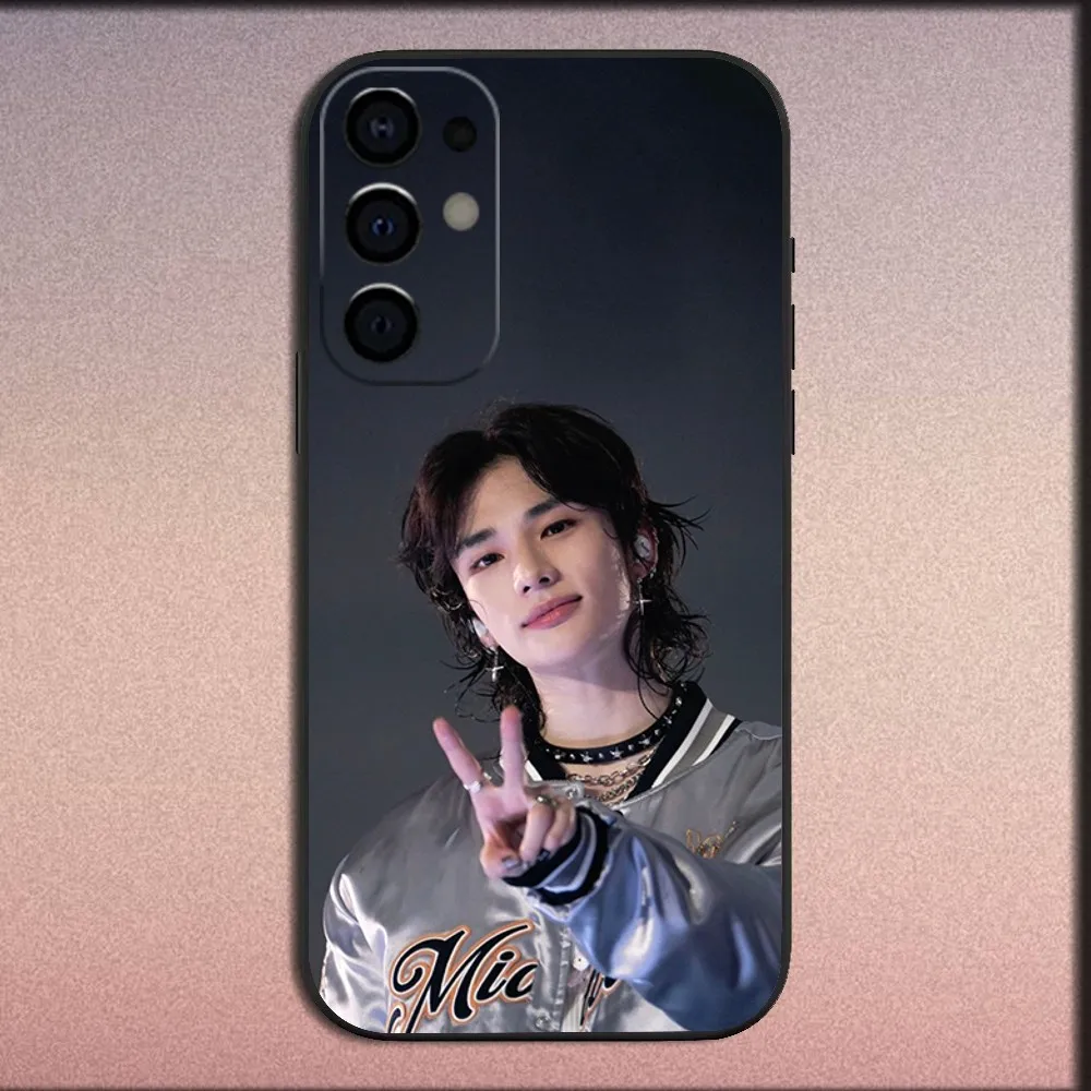 Rapper Dancer H-HyunJin Phone Case For Samsung S25,S24,S21,S22,S23,S30,Ultra,S20,Plus,Fe,Lite,Note,10,9,5G Black Soft Cover