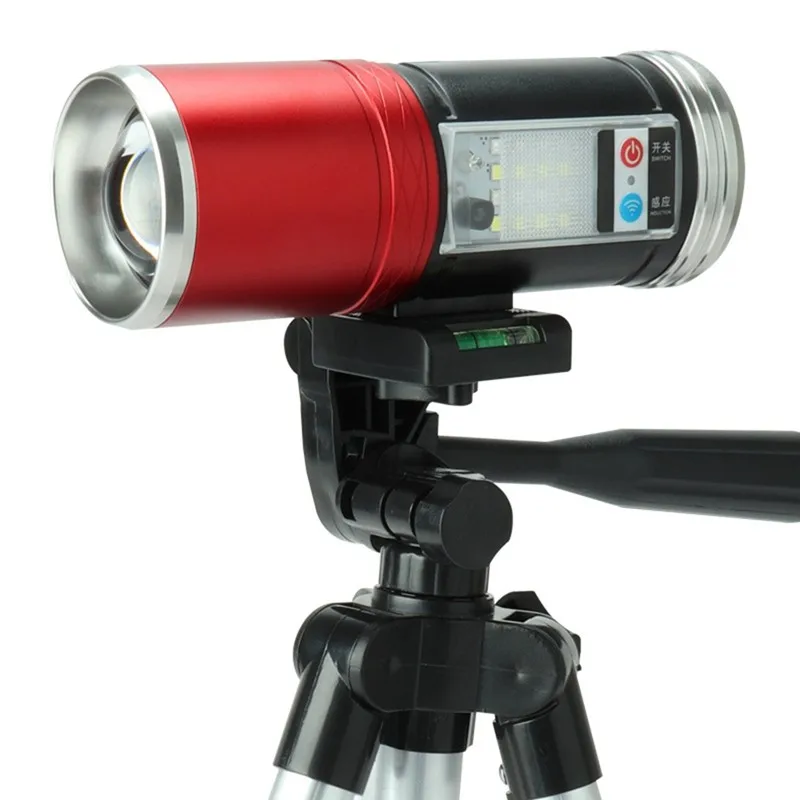 High-Power LED Flashlight-Durable Aluminum Alloy Body, Multi-Purpose, USB Rechargeable Design