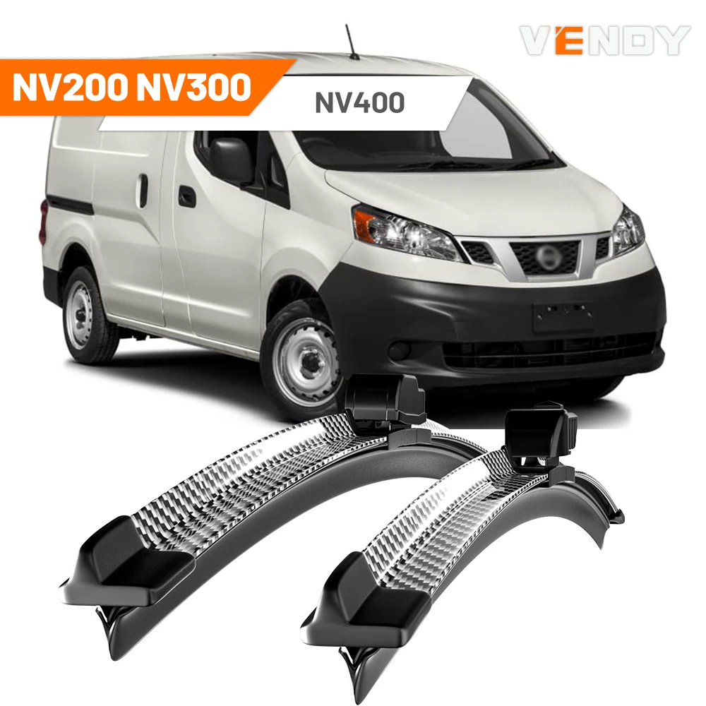 Für Nissan NV200 2009-2020 NV300 2016-2023 NV400 2010-2023 2009 2010 2016 2 stücke Frontscheibe Wischer klingen Scheibenwischer