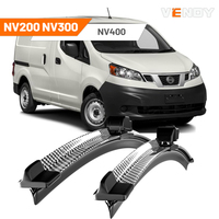 For Nissan NV200 2009-2020 NV300 2016-2023 NV400 2010-2023 2009 2010 2016 2pcs Front Windshield Wiper Blades Windscreen Wipers