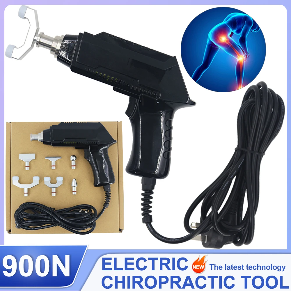 

Electric Correction Gun 900N Spinal Adjustable Instrument Impulse Spine Cervical Massager 2023 New Chiropractic Adjusting Tool