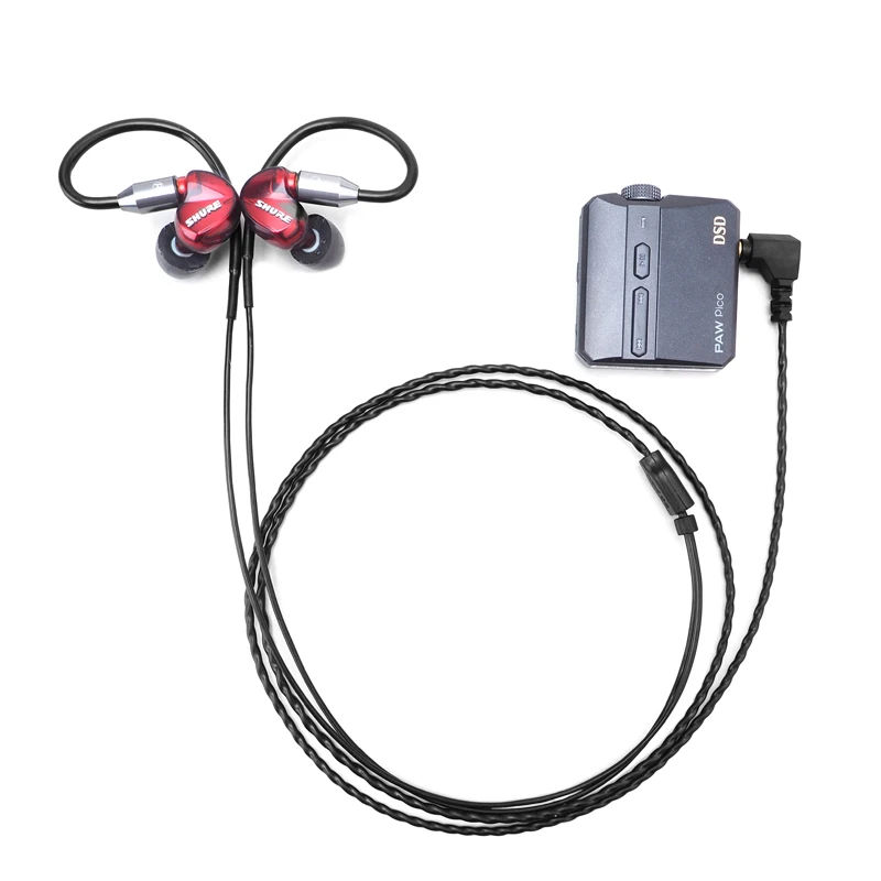 Zzephone-アップグレード付きシルバーメッキヘッドセット,s10 se535 se846,日曜大工,銅メッキケーブル,カスタマイズ可能,4,4プラグ