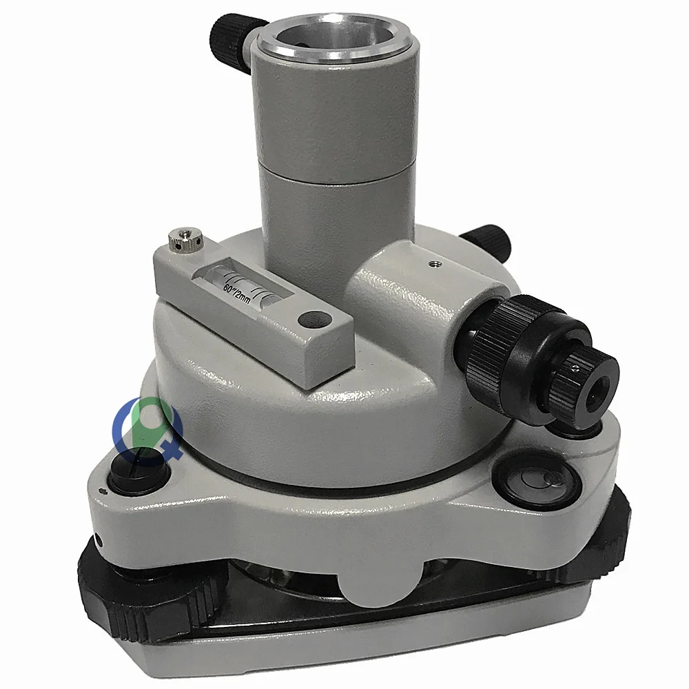 NEW version Gray Three-jaw Tribrach & Adapter With Optical Plummet For Total Station Prism GPS Surverying