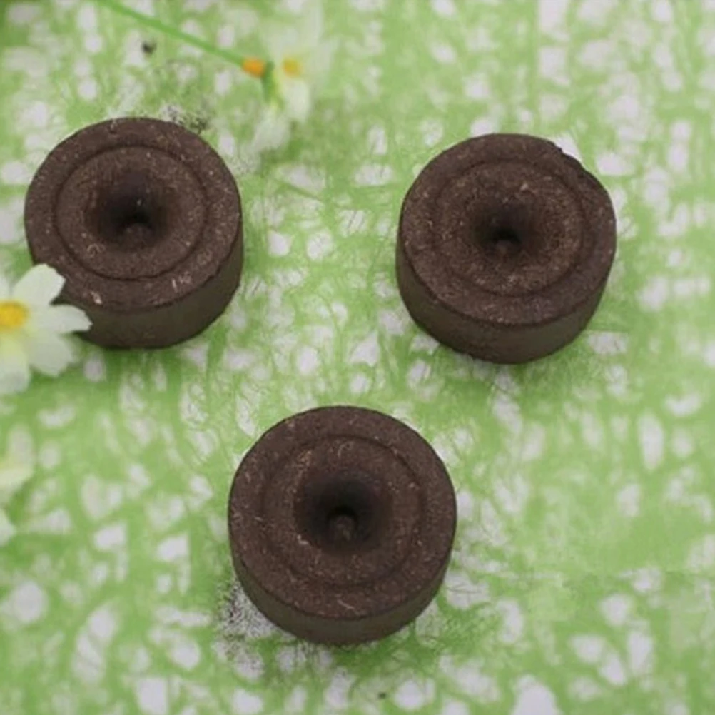 

50Pcs 30mm Compressed Peat Soil Pellets Professional Plant Growth Supplier Easy Transplant Home Nursery Peat Pellets
