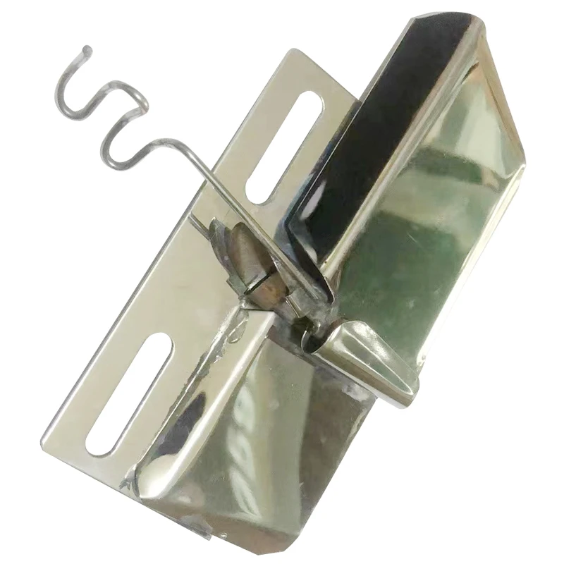 Lap Seam Folder + Cord Tape Binder for Double Needle Sewing Machine & Industrial Lockstitch/Walking Foot Sewing Machine