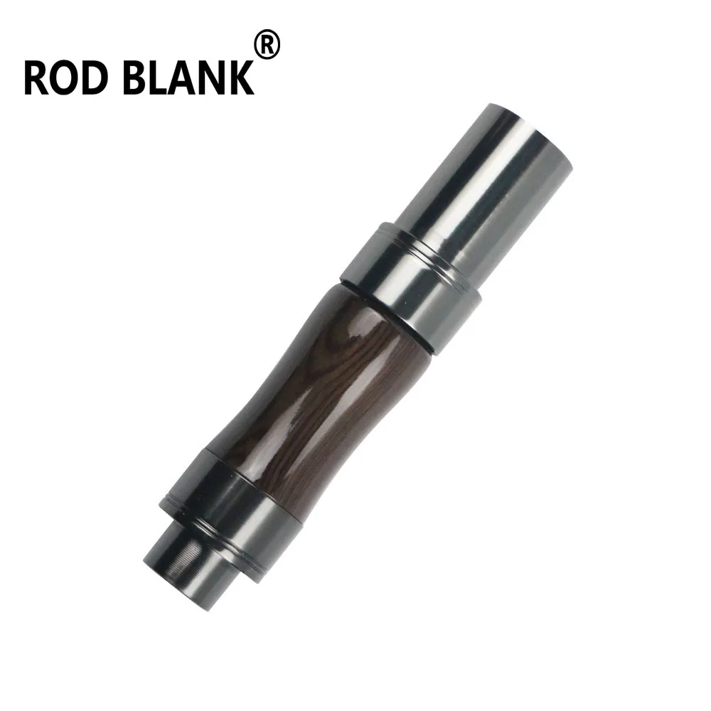 Rod Blank Spinning Fishing Rod Wood Reel Seat Solid Reel Seat Fishing Rod Building Component Pole Repair Accessories
