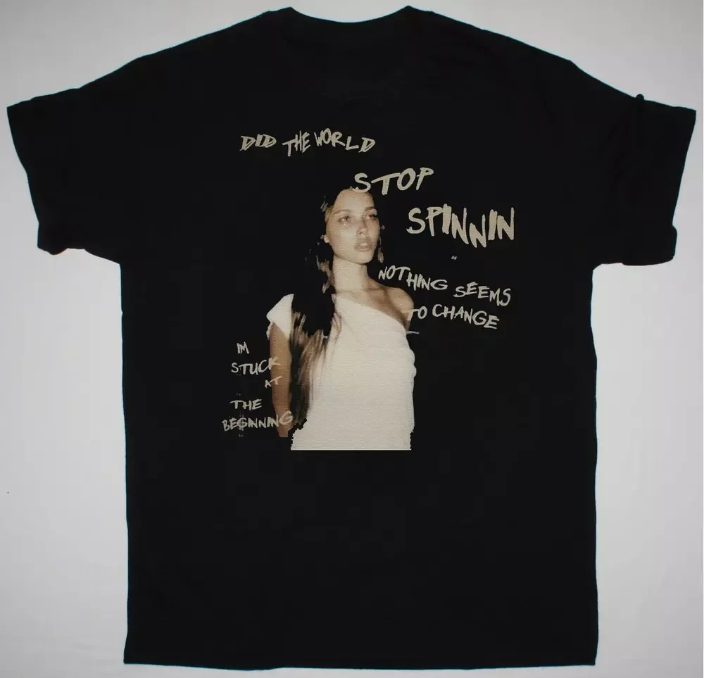 Madison Beer Black T-Shirt Cotton Full Size