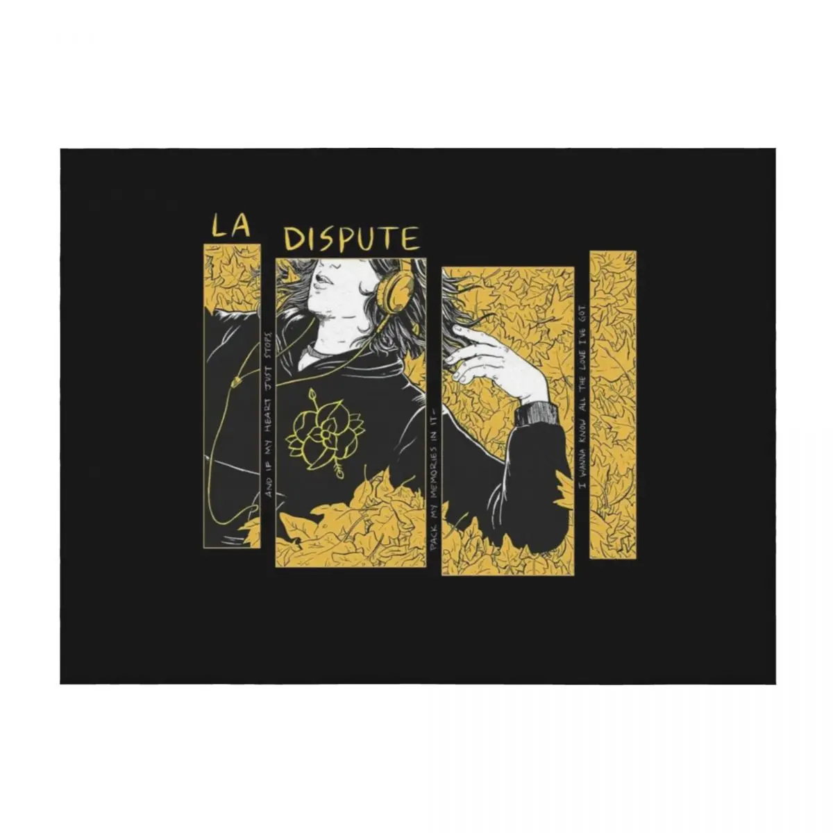 

la dispute merch Throw Blanket Extra Large Throw Fashion Sofas Blankets For Sofas Retros Blankets