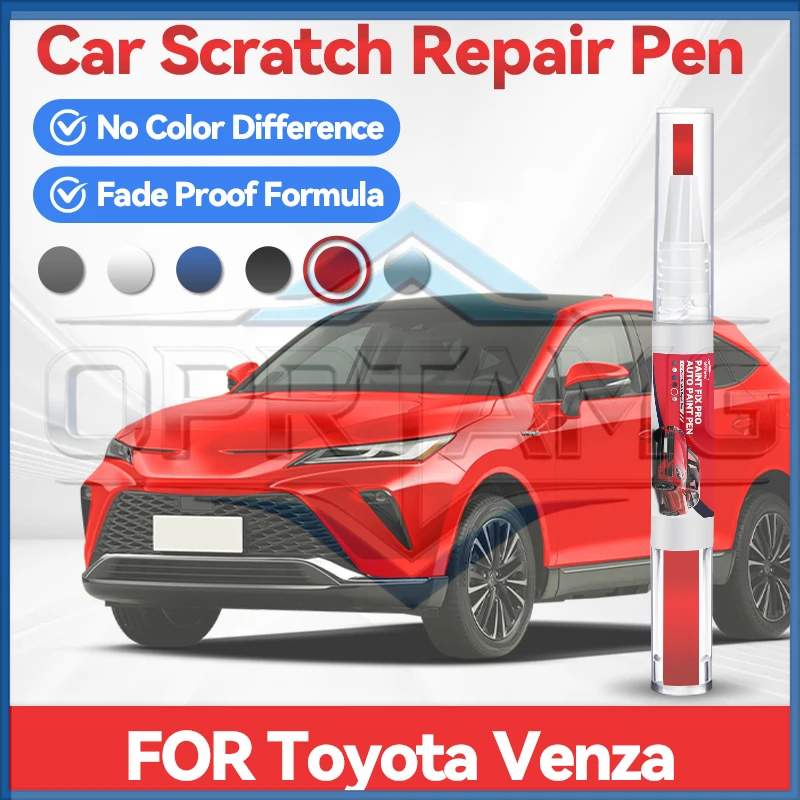 

Ручка-карандаш для ремонта лакокрасочного покрытия колесных дисков Hot Wheel 2026, для Toyota Venza 2008-2025, аксессуары для ремонта царапин, черный 202, серый 1K9