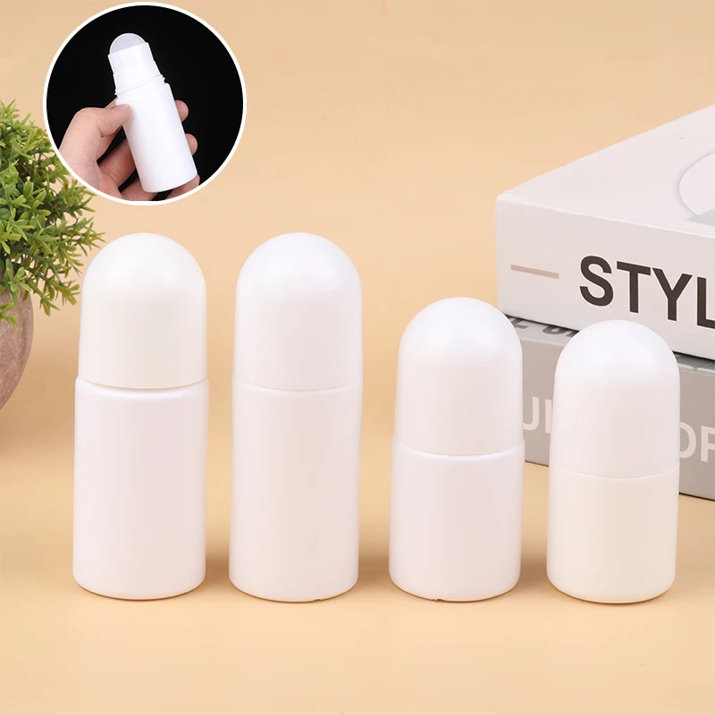 25/30/50/60ML Plastic Roller Ball Essential Oil Sub-bottling Mist Container Travel Refillable Bottle DIY Deodorant Accessories