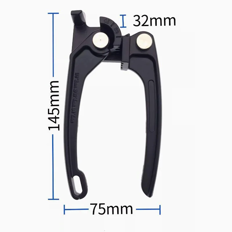 Manual Pipe Bender Tool, 1/8 3/16 1/4 Inch, for Copper Aluminum Stainless Steel Seamless Pipe Bending