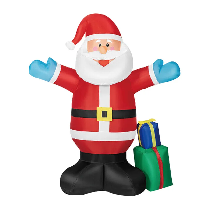 

Christmas inflatable Santa with gifts inflatable yard decoration ornament