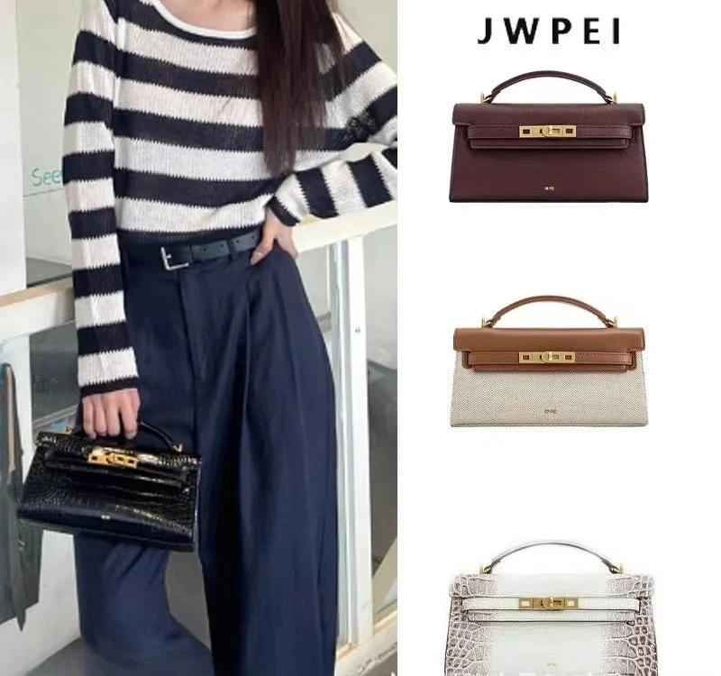 2026 JW PEI Sac  main, motif crocodile, nouveau style, haut de gamme, sac  main/sac  bandoulire pour femme