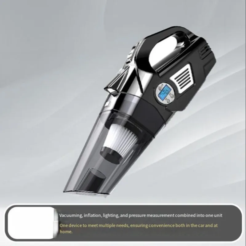 

Автомобильный пылесос, воздушный насос, автомобильная беспроводная зарядка, специальный автомобильный двойного назначения, мощный, «четыре в одном»