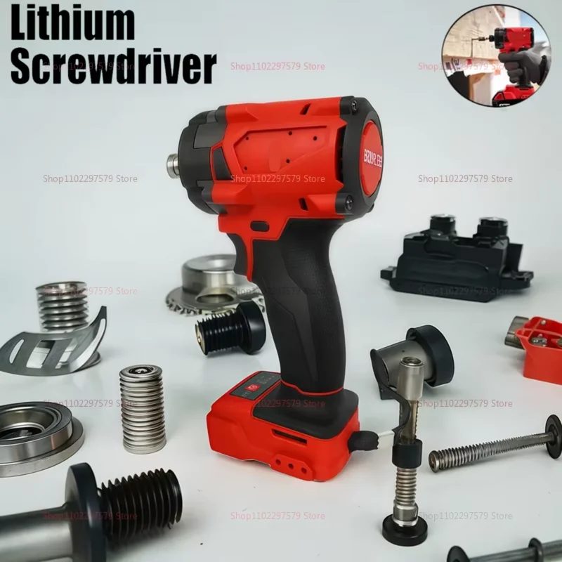 مفتاح ربط كهربائي بدون فرش 1/2 لإصلاح شاحنة السيارة أداة بطارية 18 فولت قابلة لإعادة الشحن لا تتضمن البطارية أداة كهربائية