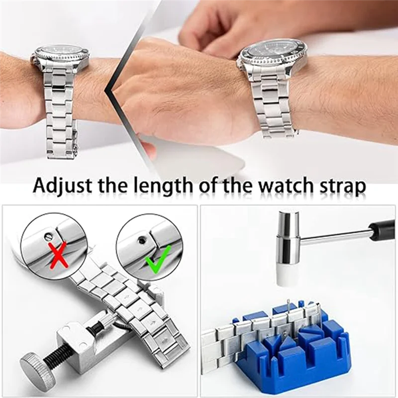 Watch Maintenance Tool Set Strap Installation And Removal Tool Ear-Splitting Single-Headed Ear Fork Strap Removal Easy To Use