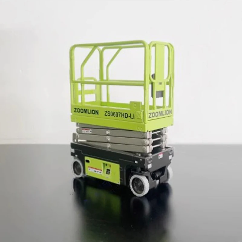 1:25 Scale ZOOMLION ZS0607HD-Li Platform Alloy Car Model Collection Ornaments