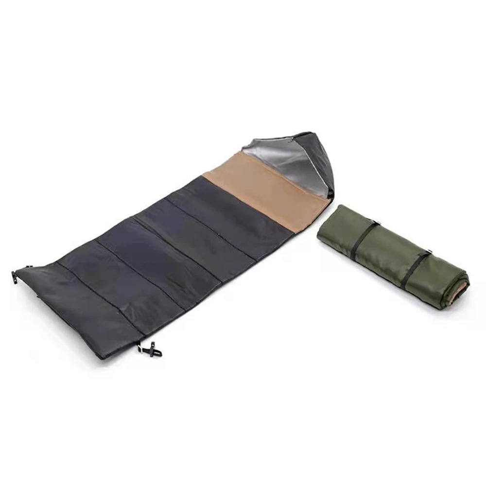 ABUM-RC Car Simulation Sleeping Bag Decoration For 1/6 RC Crawler Car Axial SCX6 1/8 YK4082 Upgrade Parts Accessories