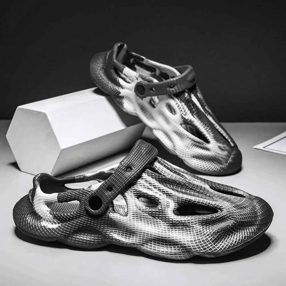 

Men Slippers Camouflage Platform Outdoor Summer Clogs Shoe Women Beach Sandals Male Soft EVA Indoor Home Slides Lover Flip Flops