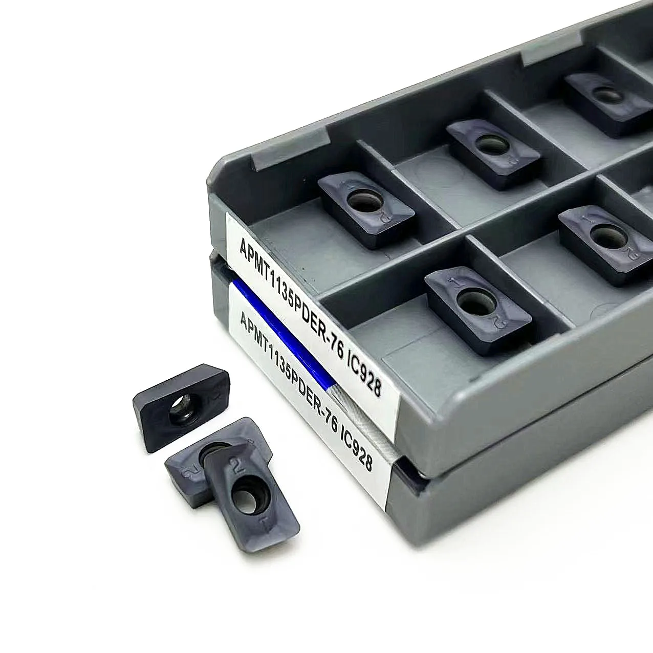 عالية الجودة APMT1135 PDER 76 IC928 قطع طحن القاطع تحول أداة كربيد إدراج عالية الجودة APMT 1135 PDER 76 IC928
