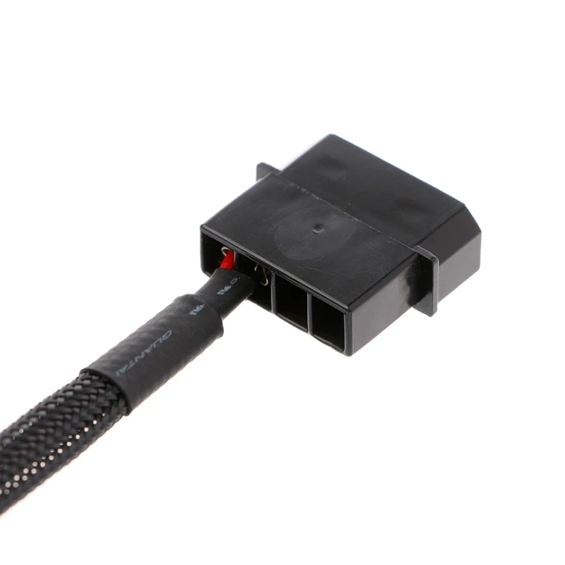 DN59 Quạt 4 Molex Nam Đến 3/4-Pin PC Quạt Điện Cáp Kết Nối 1 Đến 1 Cách, 27Cm